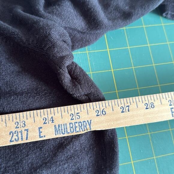 Crofts & Barrow Womens Black Open Cardigan Sweater  Beaded sz 3X Long Sleeve - Picture 4 of 5